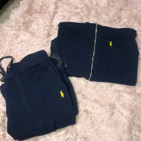 Polo Ralph Lauren Pants - Polo Ralph Lauren 2 piece sweat suit